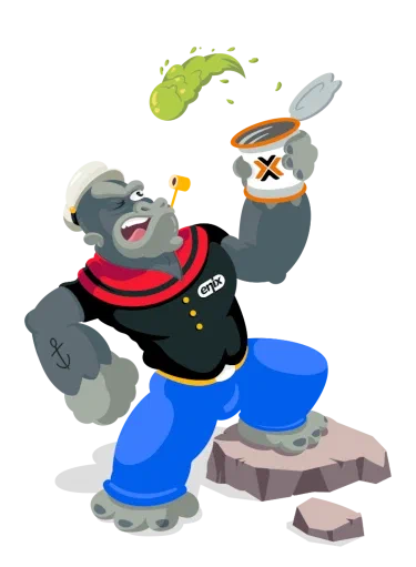 Monkey Enix popeye