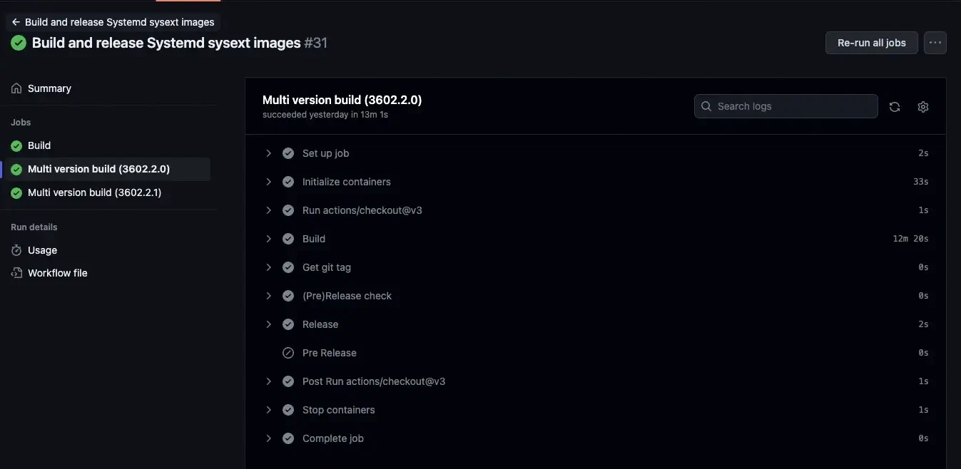Steps Github Actions