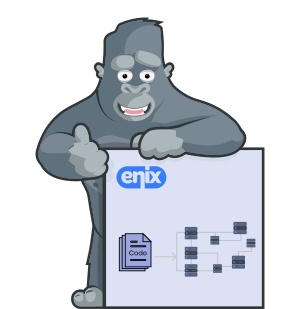 Monkey avec panneau Infrastructure as code