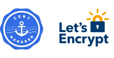 Logos de Cert Manager et de Let’s Encrypt