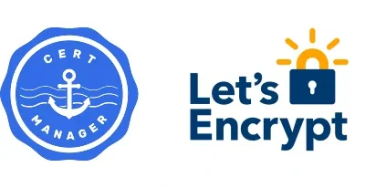 Logos de Cert Manager et de Let&rsquo;s Encrypt
